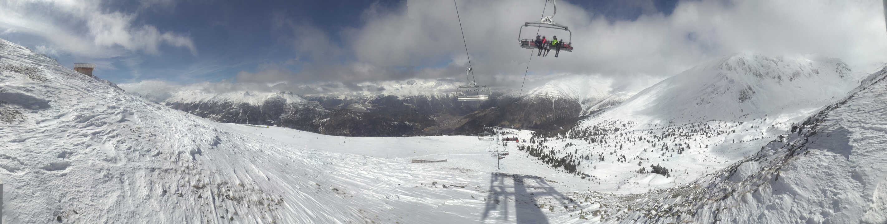 Archiv Foto Webcam Zirmbahn Nauders