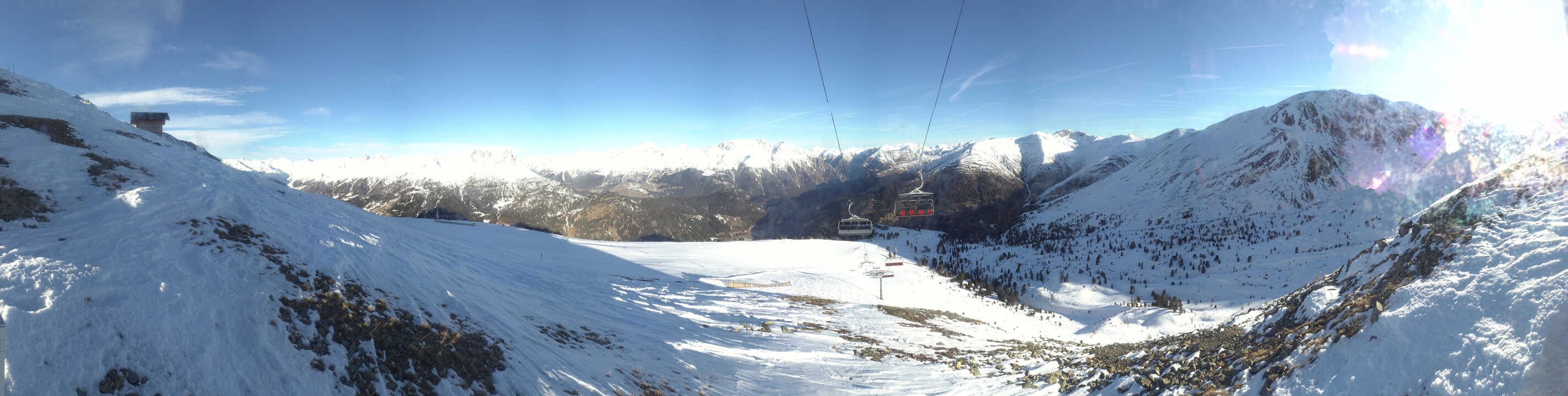 Archived image Webcam Zirmbahn Nauders