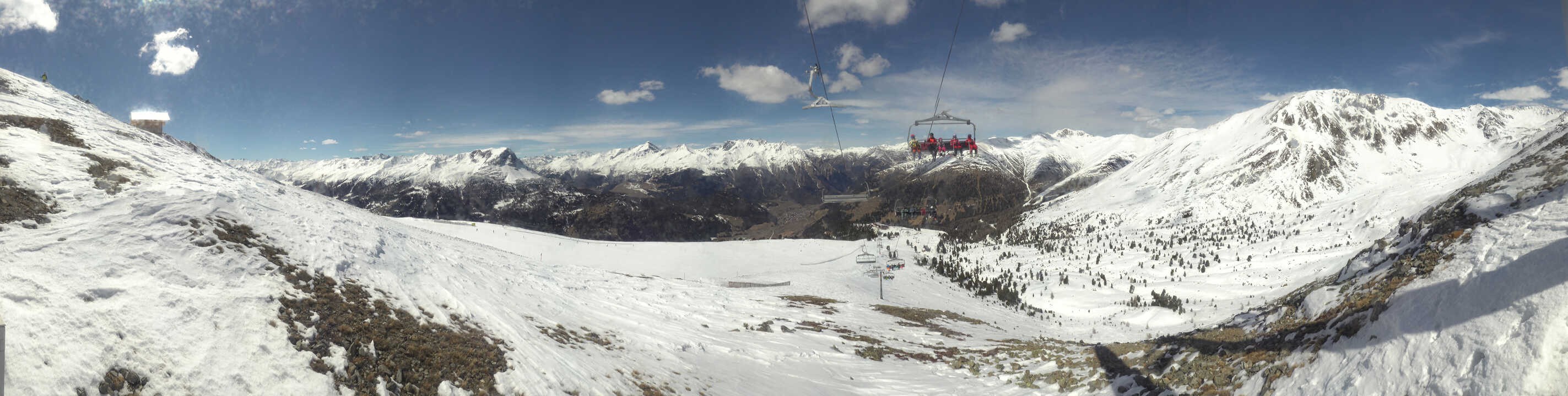 Archived image Webcam Zirmbahn Nauders