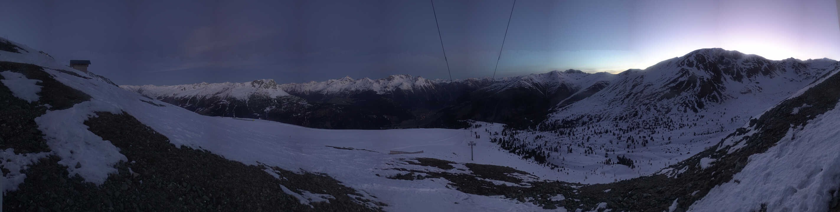 Archiv Foto Webcam Zirmbahn Nauders