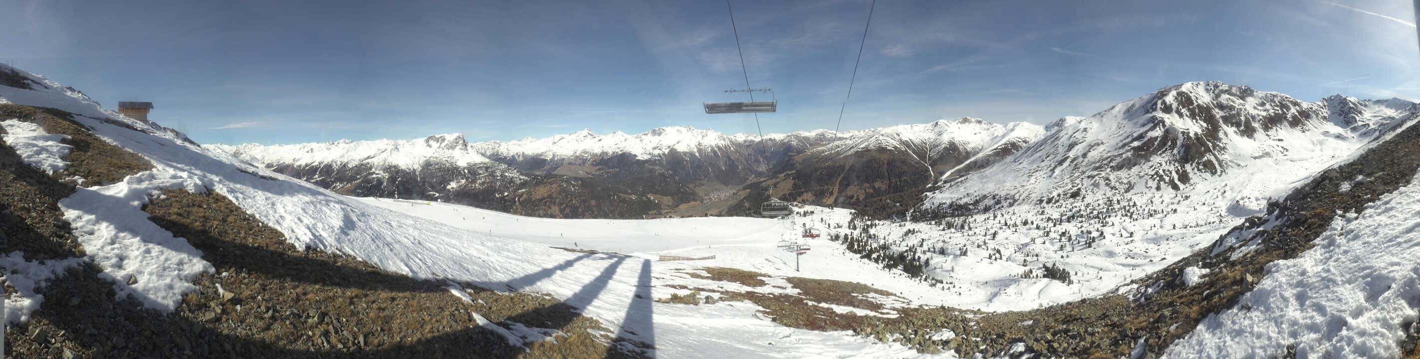 Archiv Foto Webcam Zirmbahn Nauders