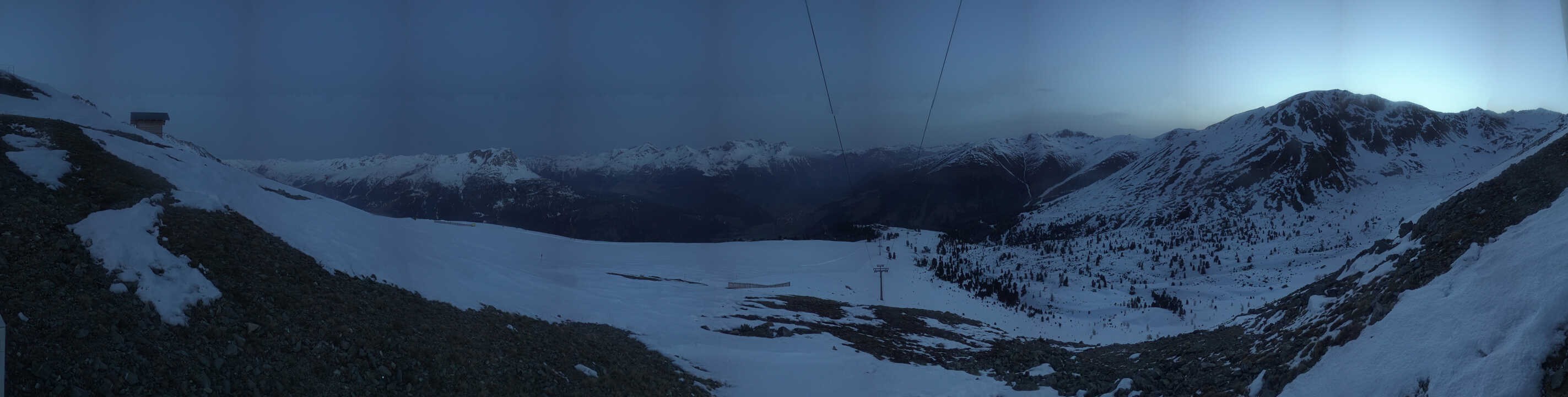 Archiv Foto Webcam Zirmbahn Nauders