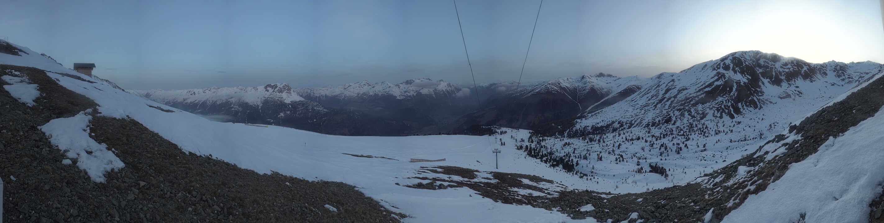 Archiv Foto Webcam Zirmbahn Nauders