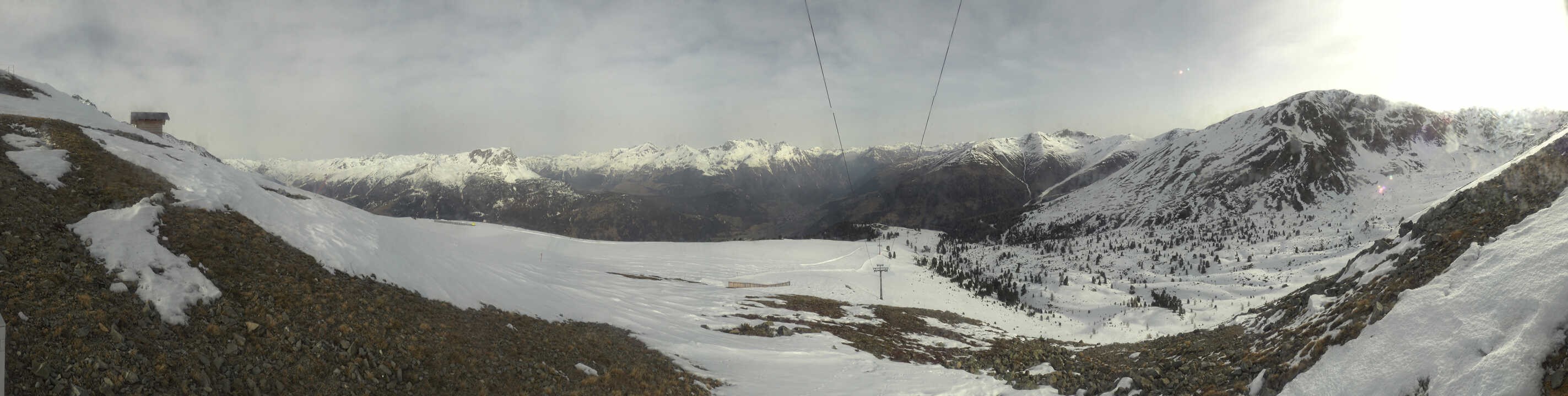 Archiv Foto Webcam Zirmbahn Nauders