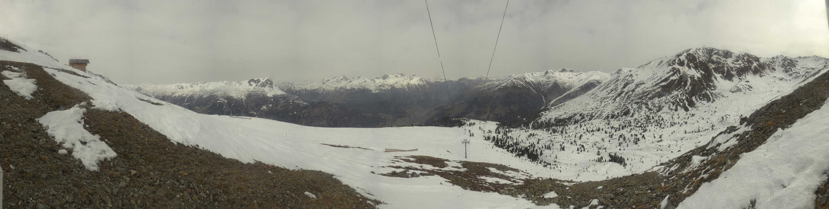 Archiv Foto Webcam Zirmbahn Nauders