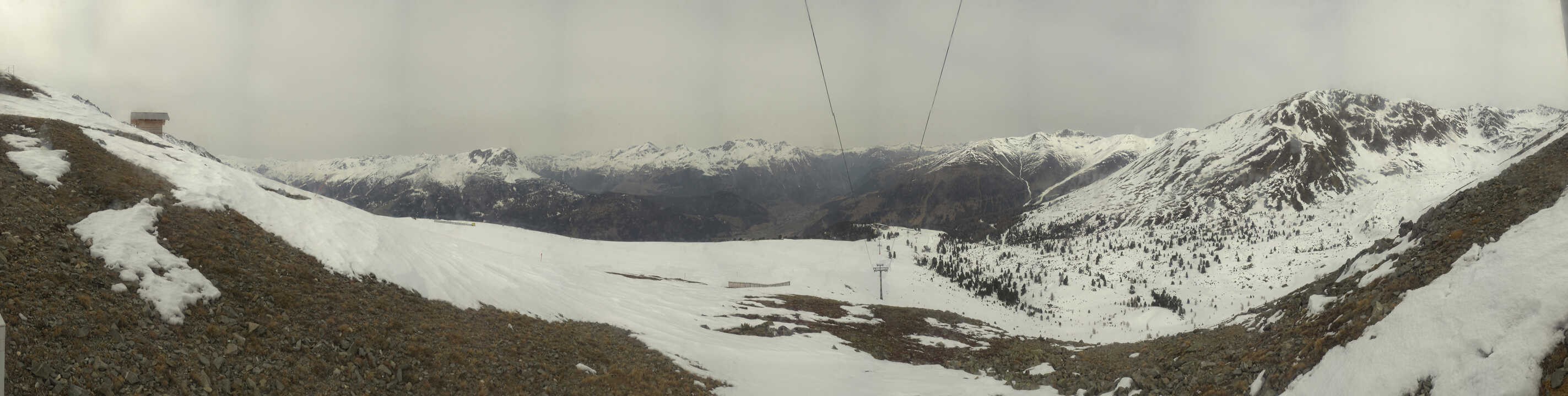 Archiv Foto Webcam Zirmbahn Nauders