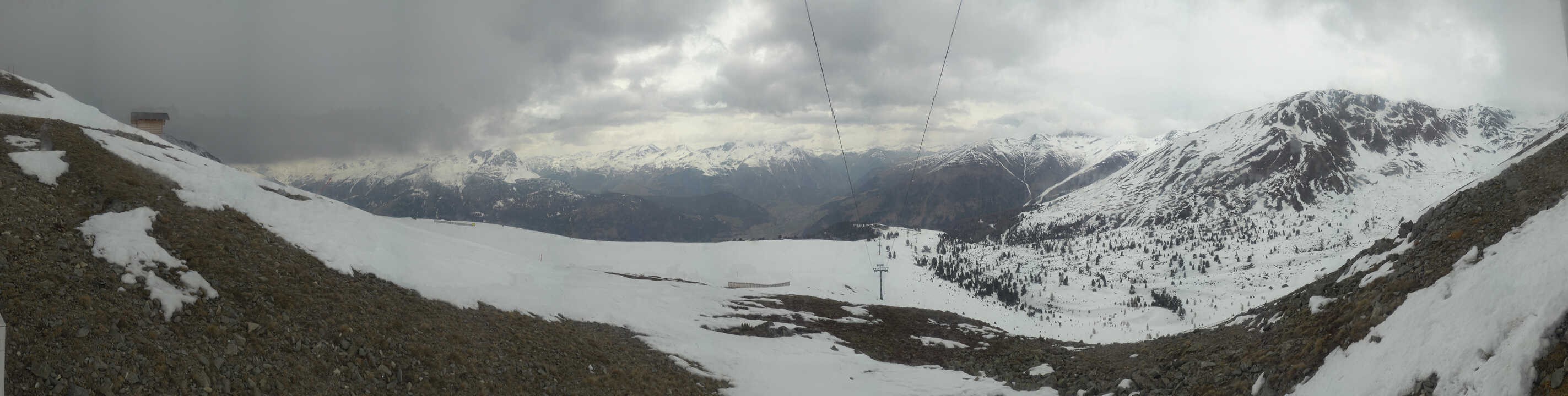 Archiv Foto Webcam Zirmbahn Nauders