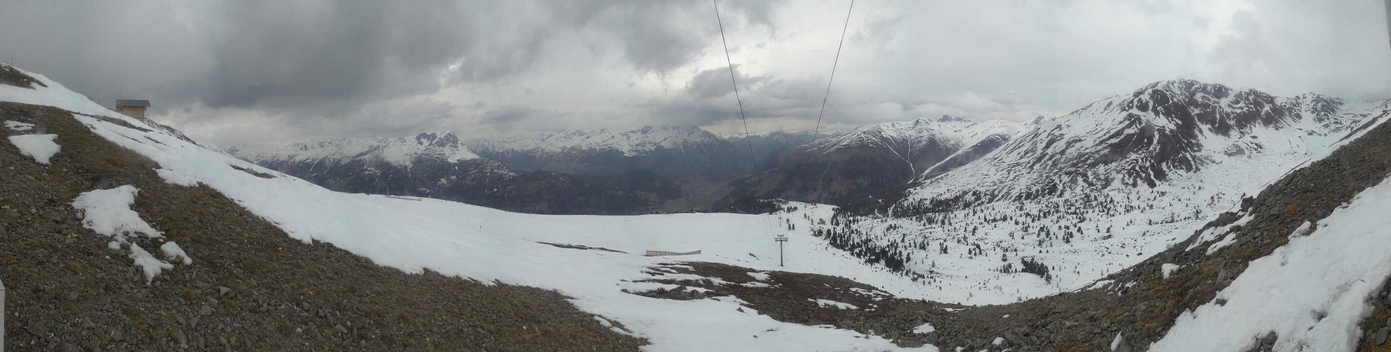 Archiv Foto Webcam Zirmbahn Nauders