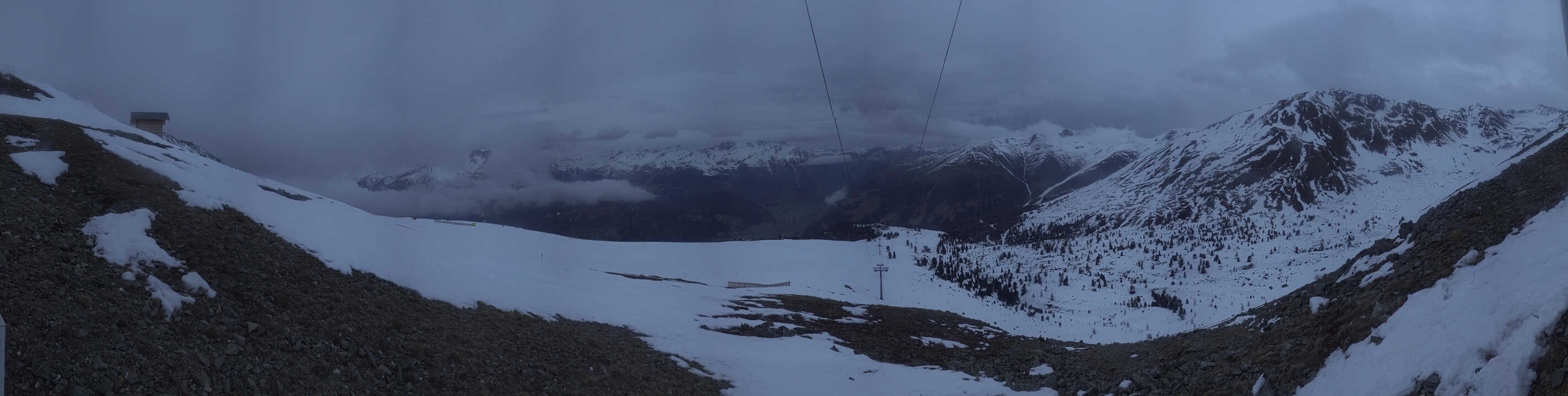 Archiv Foto Webcam Zirmbahn Nauders