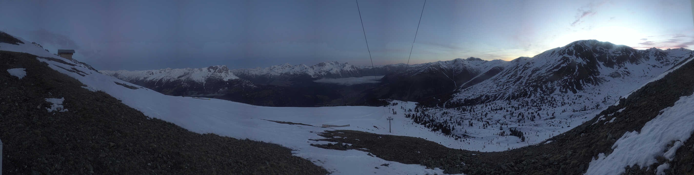 Archived image Webcam Zirmbahn Nauders