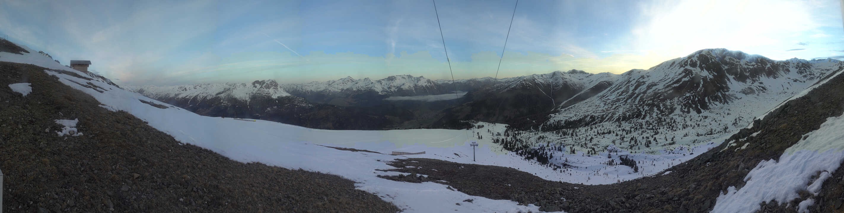 Archived image Webcam Zirmbahn Nauders