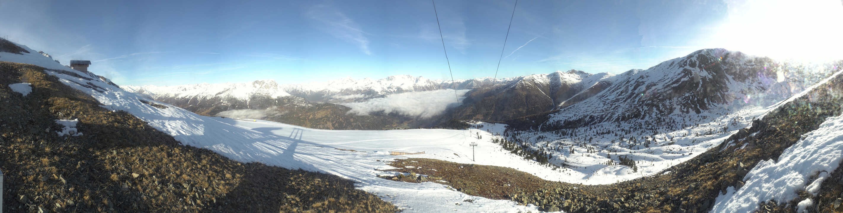 Archived image Webcam Zirmbahn Nauders