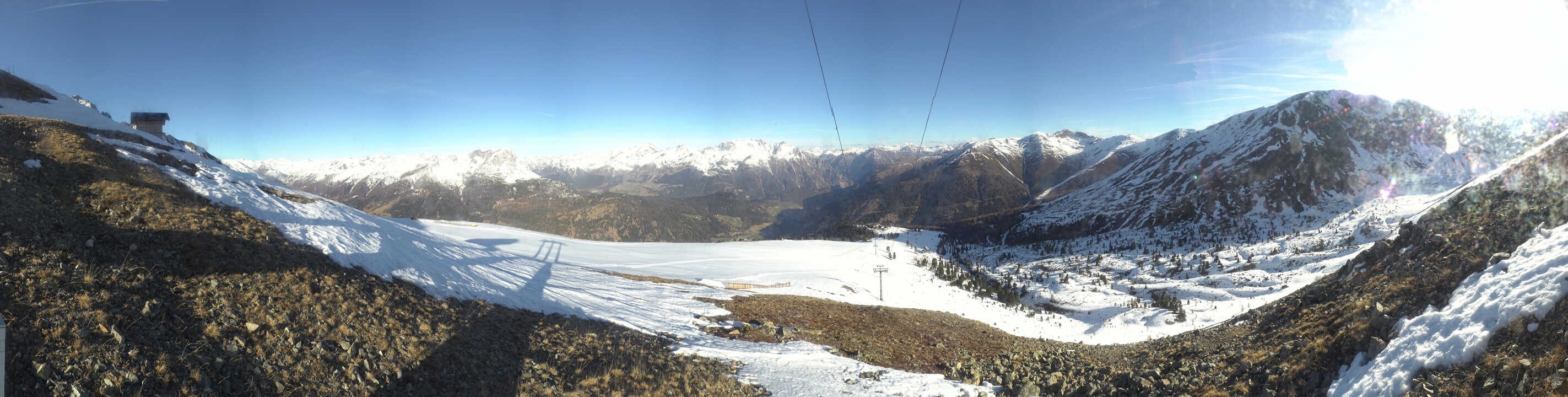 Archiv Foto Webcam Zirmbahn Nauders