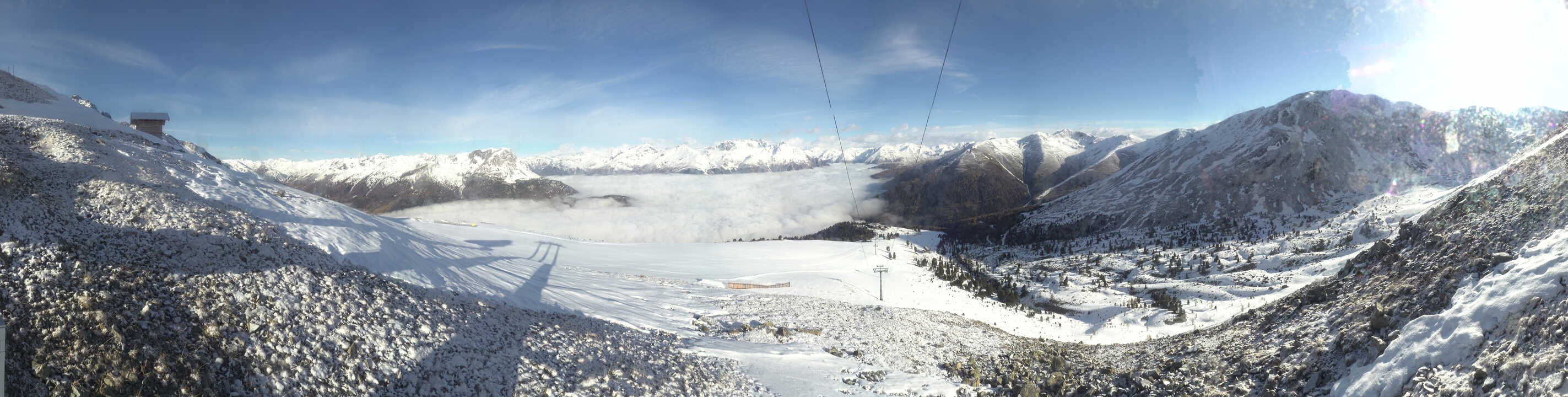 Archived image Webcam Zirmbahn Nauders