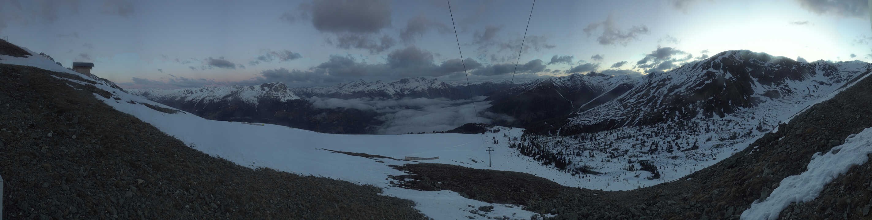 Archived image Webcam Zirmbahn Nauders