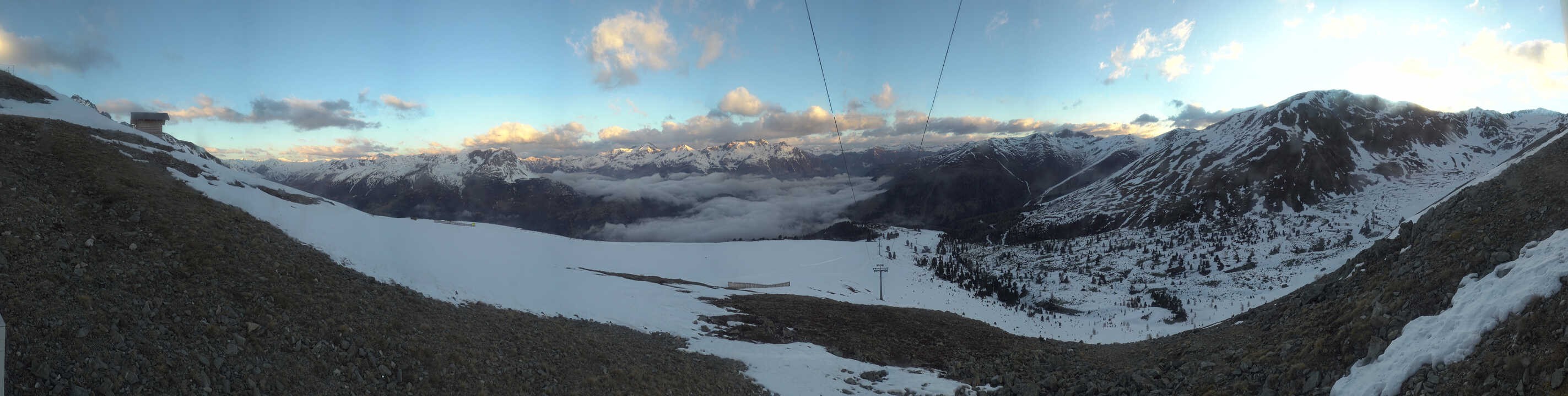 Archived image Webcam Zirmbahn Nauders