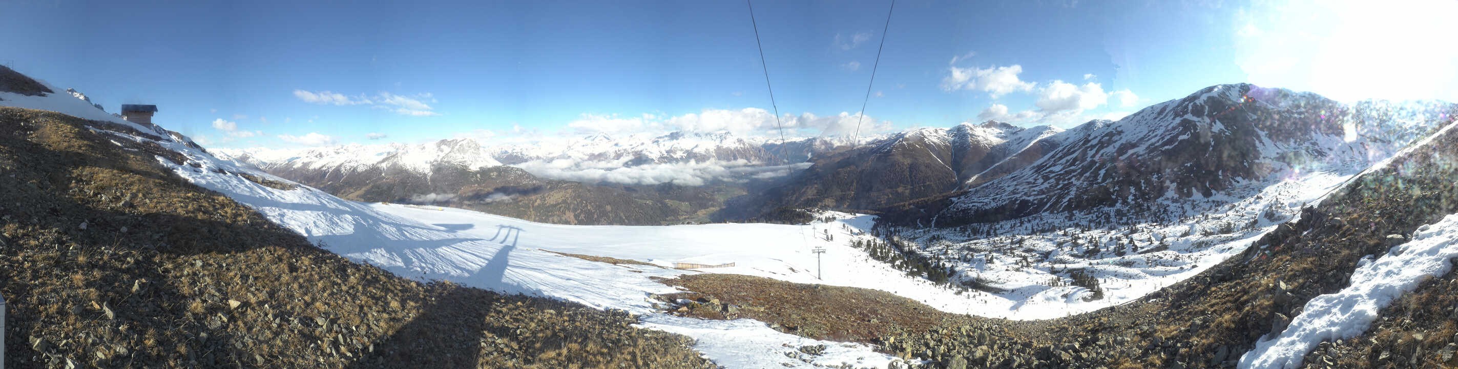 Archiv Foto Webcam Zirmbahn Nauders