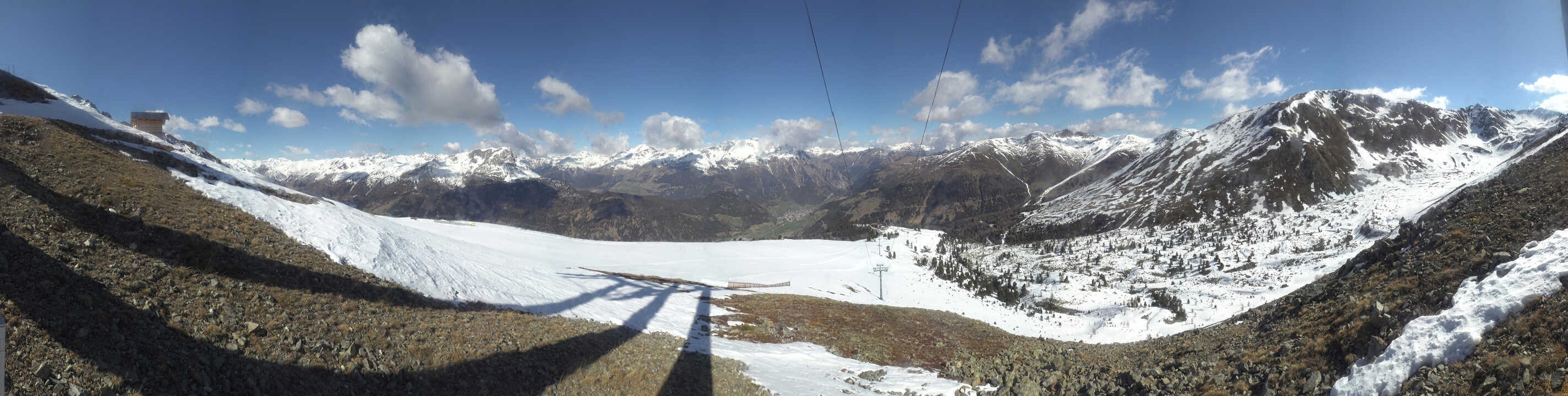 Archiv Foto Webcam Zirmbahn Nauders