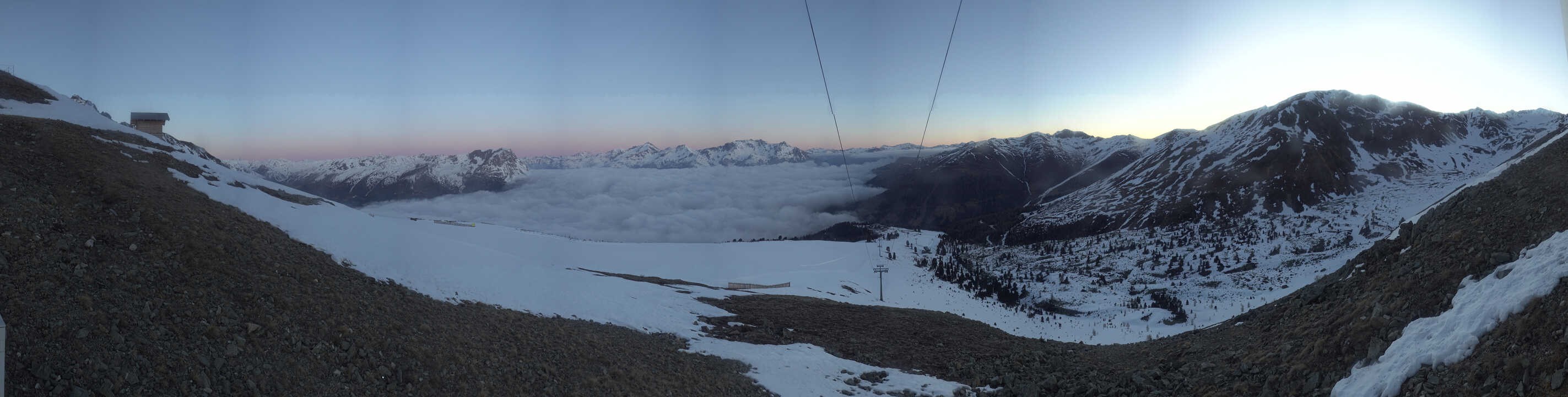 Archived image Webcam Zirmbahn Nauders