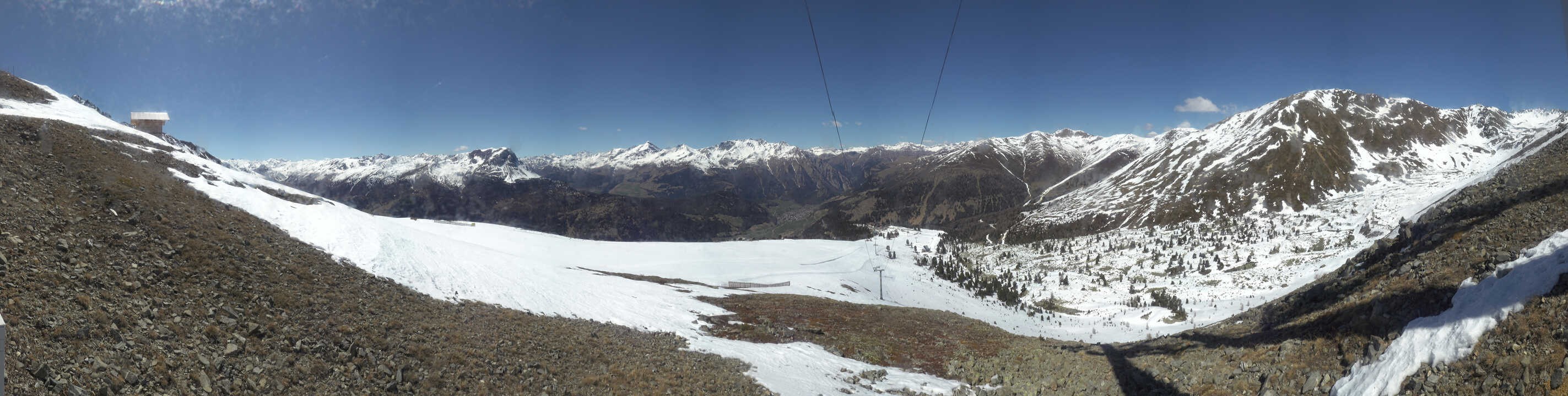 Archived image Webcam Zirmbahn Nauders