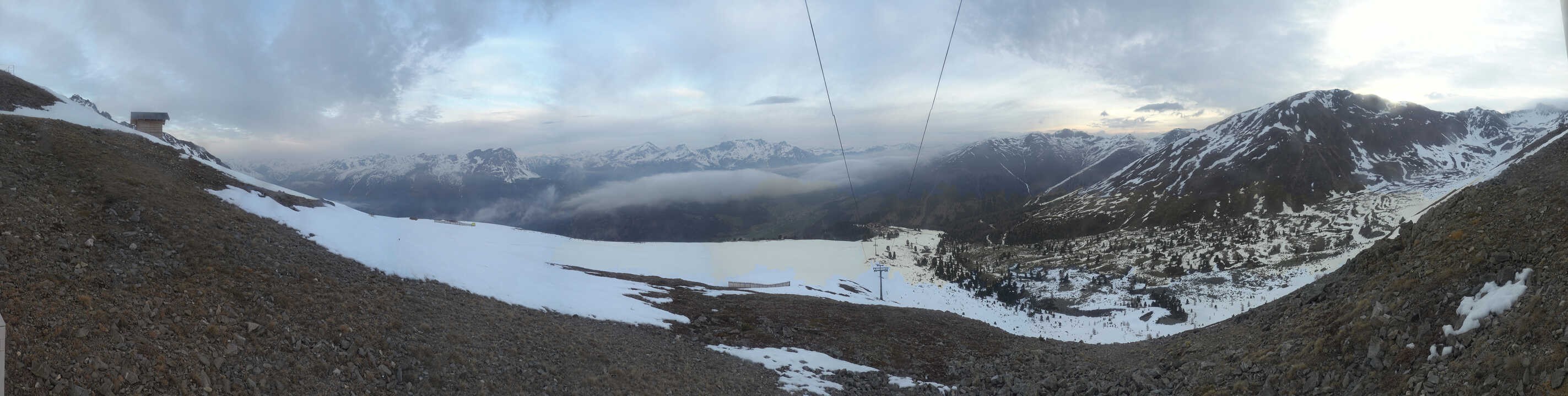 Archived image Webcam Zirmbahn Nauders