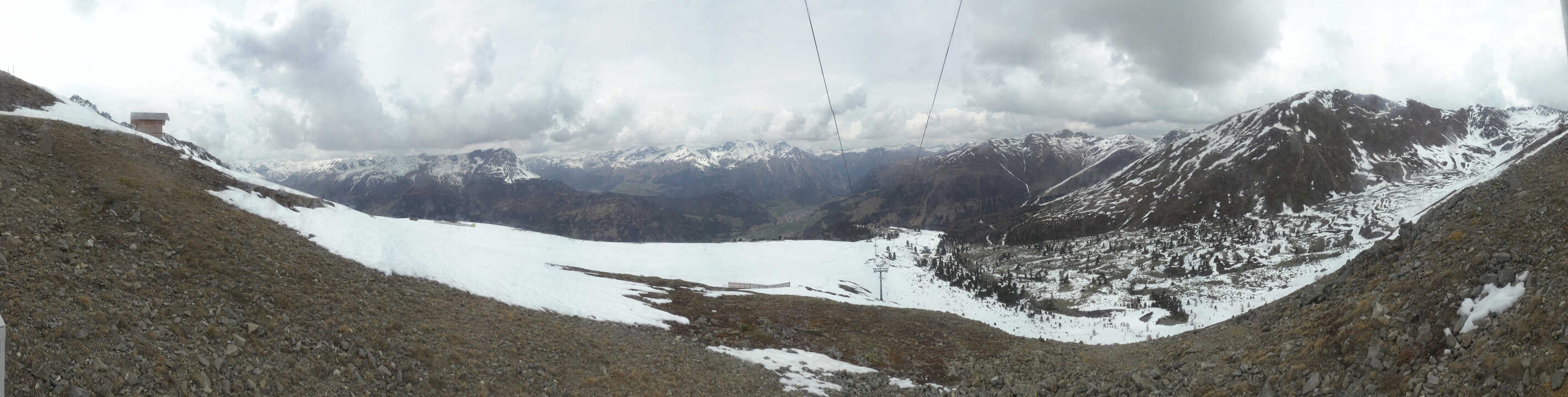 Archiv Foto Webcam Zirmbahn Nauders