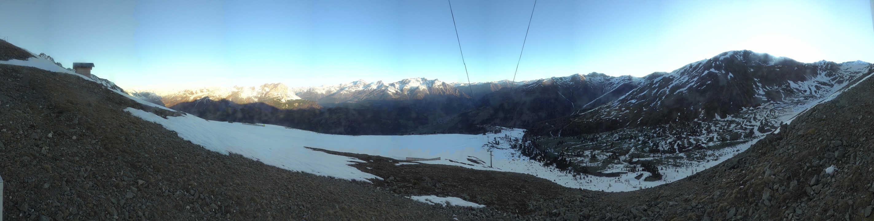Archiv Foto Webcam Zirmbahn Nauders