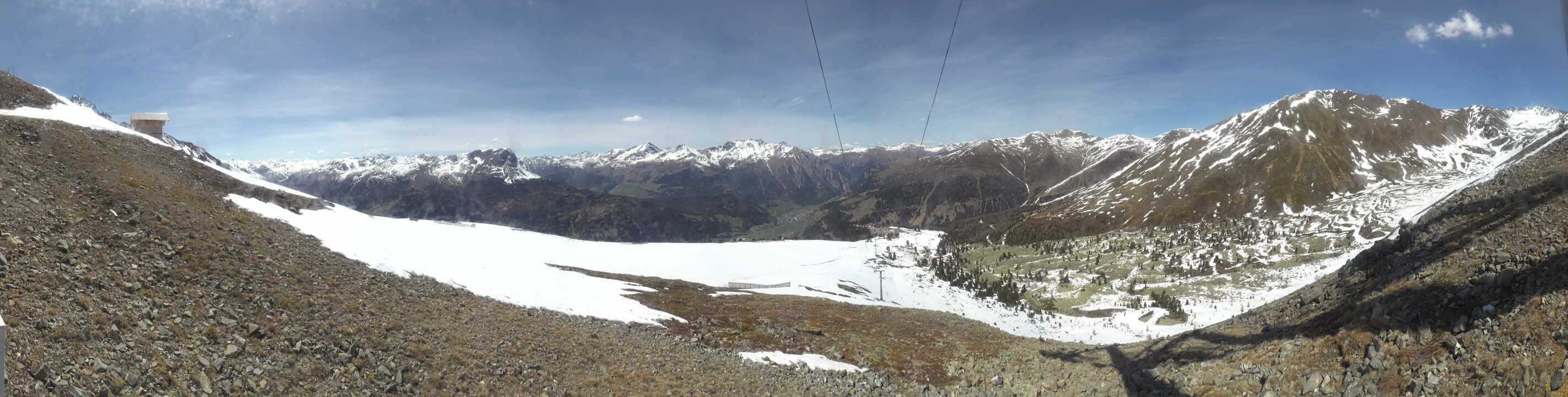 Archiv Foto Webcam Zirmbahn Nauders