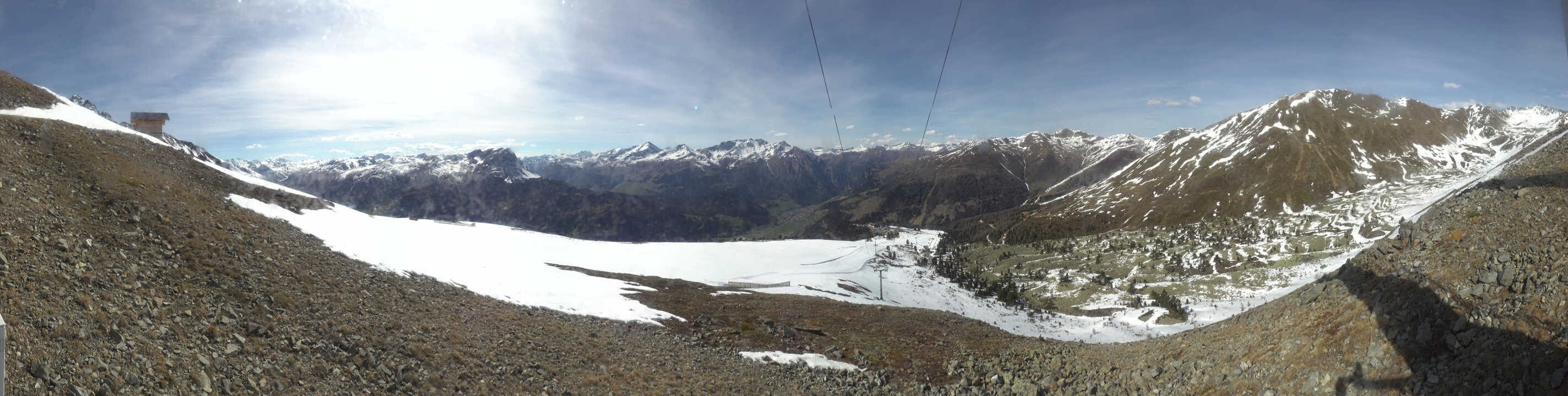 Archiv Foto Webcam Zirmbahn Nauders