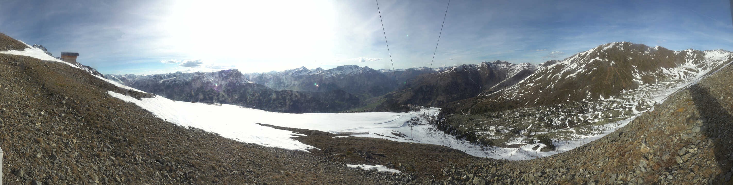 Archiv Foto Webcam Zirmbahn Nauders