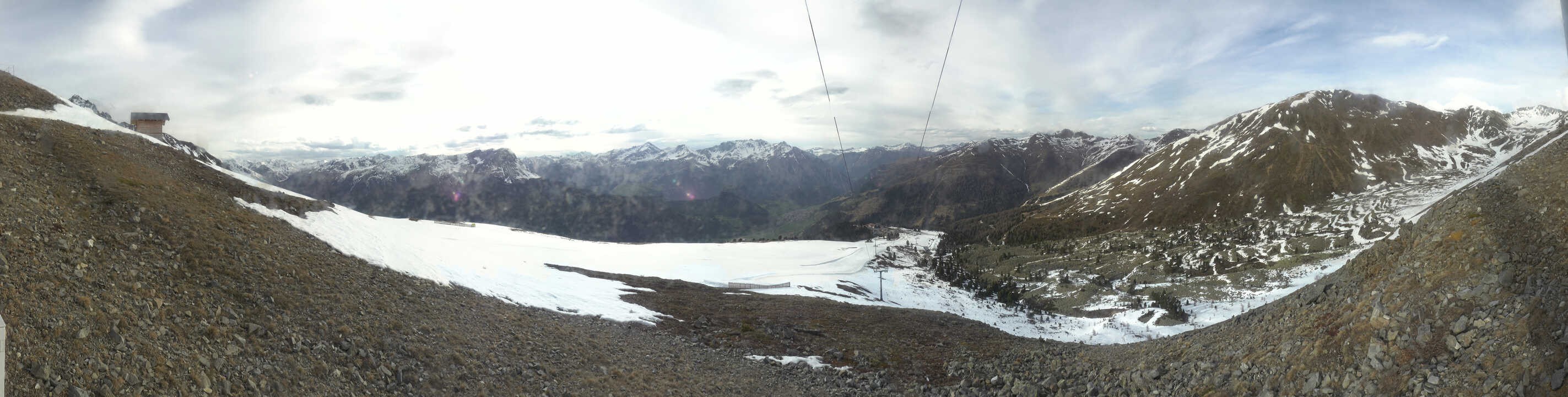 Archiv Foto Webcam Zirmbahn Nauders