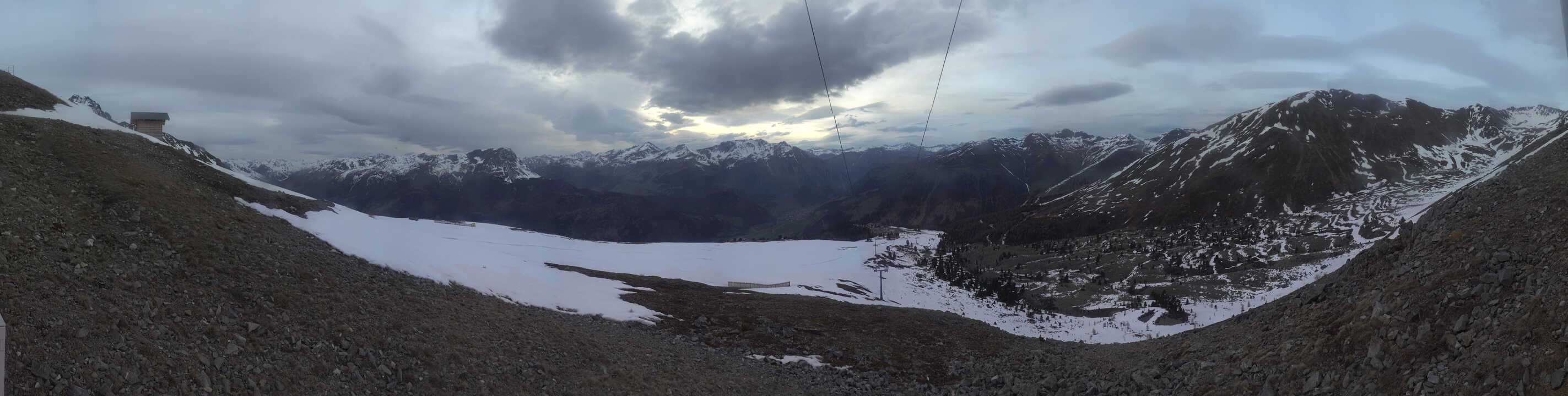 Archiv Foto Webcam Zirmbahn Nauders