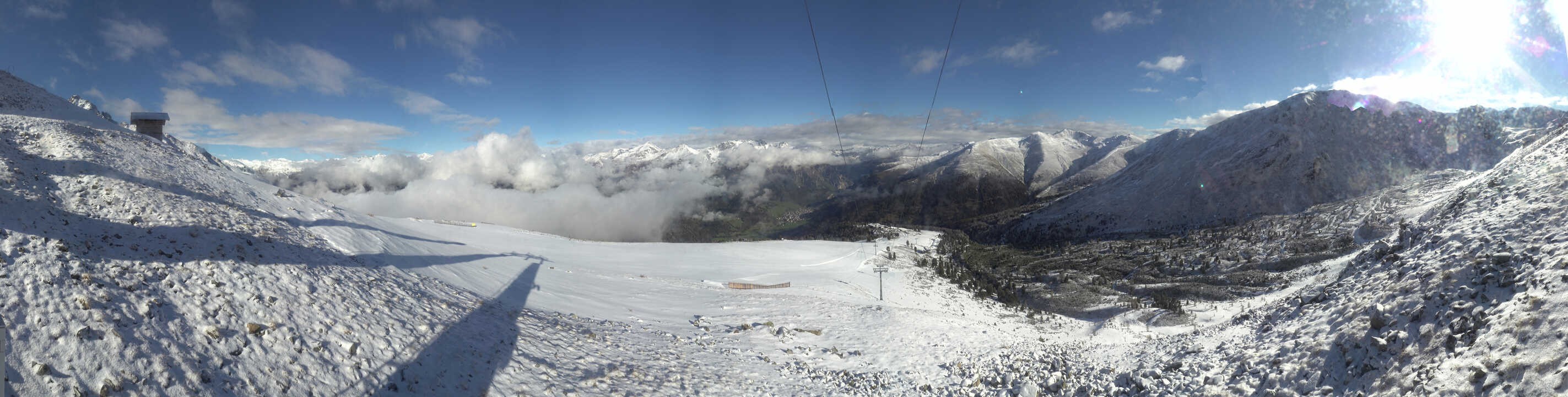 Archiv Foto Webcam Zirmbahn Nauders
