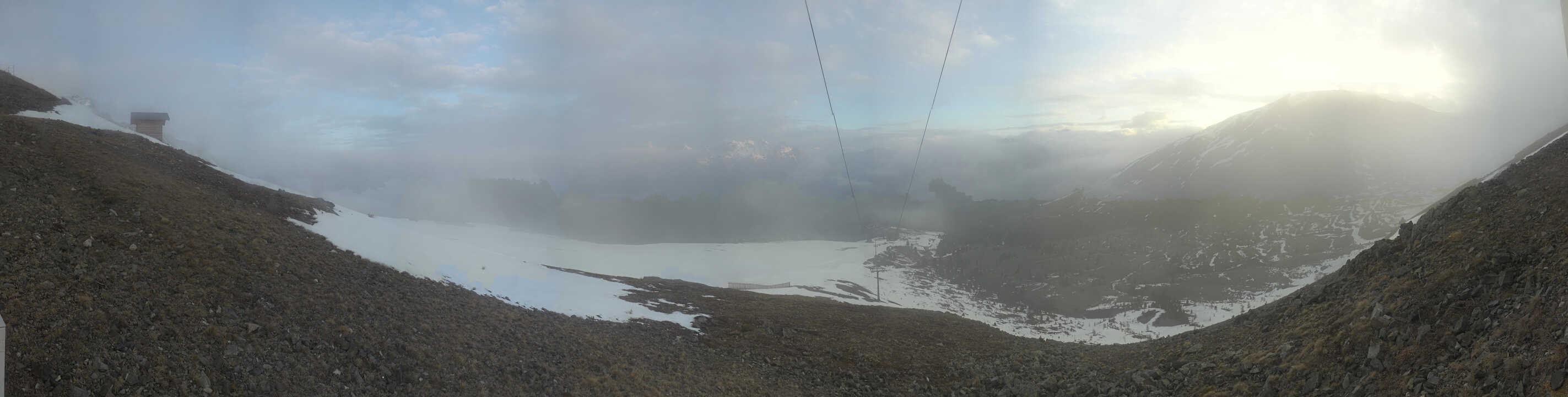 Archiv Foto Webcam Zirmbahn Nauders