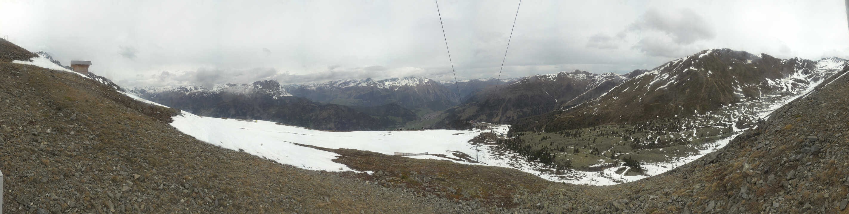 Archiv Foto Webcam Zirmbahn Nauders