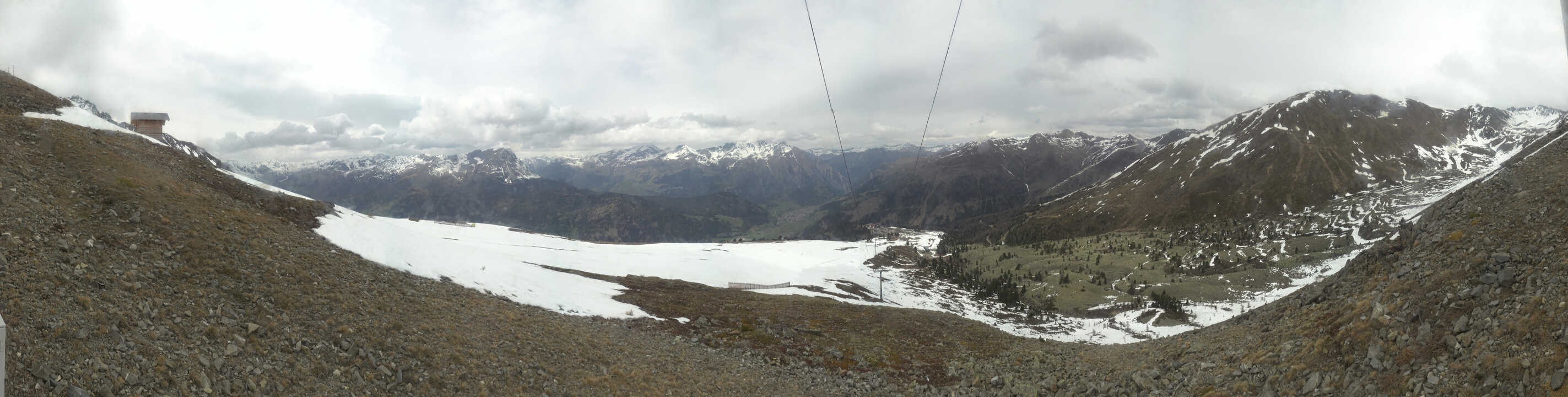 Archiv Foto Webcam Zirmbahn Nauders
