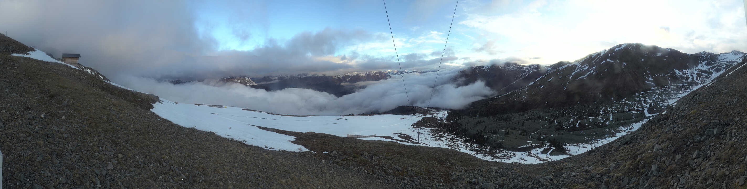 Archiv Foto Webcam Zirmbahn Nauders