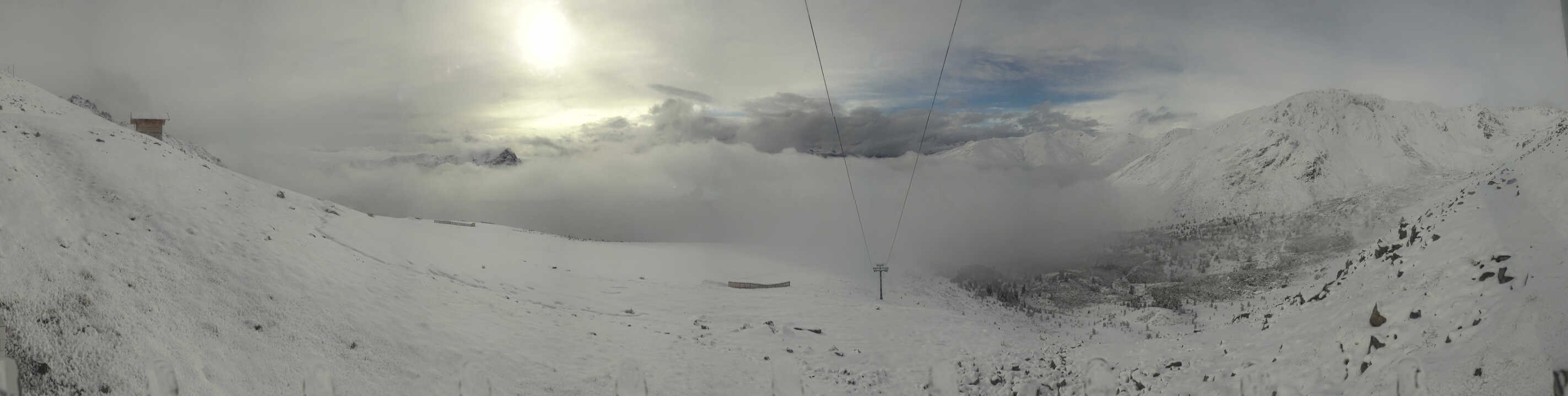 Archiv Foto Webcam Zirmbahn Nauders