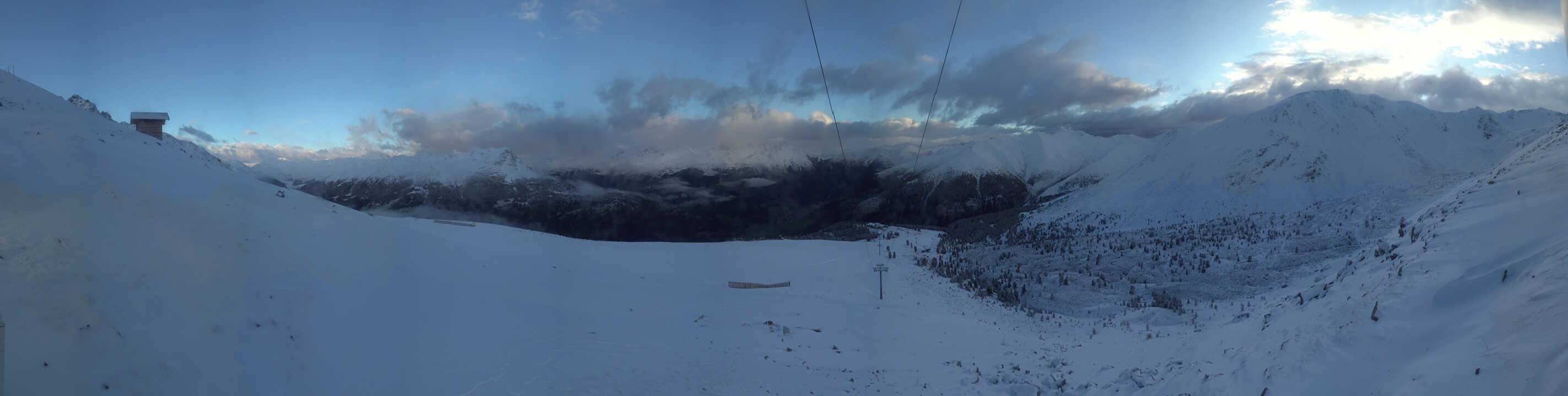 Archiv Foto Webcam Zirmbahn Nauders