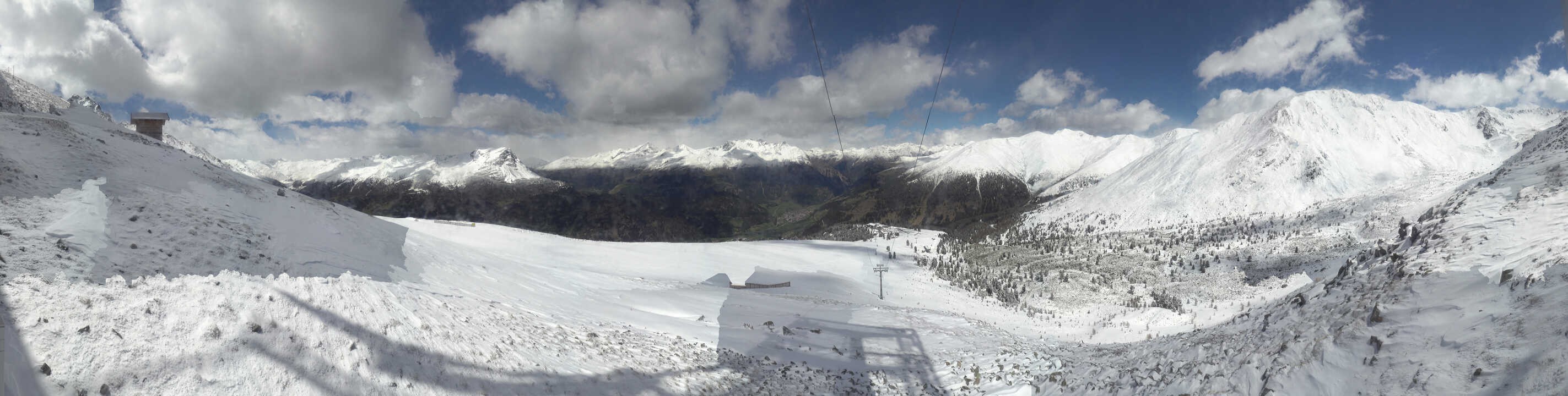 Archiv Foto Webcam Zirmbahn Nauders