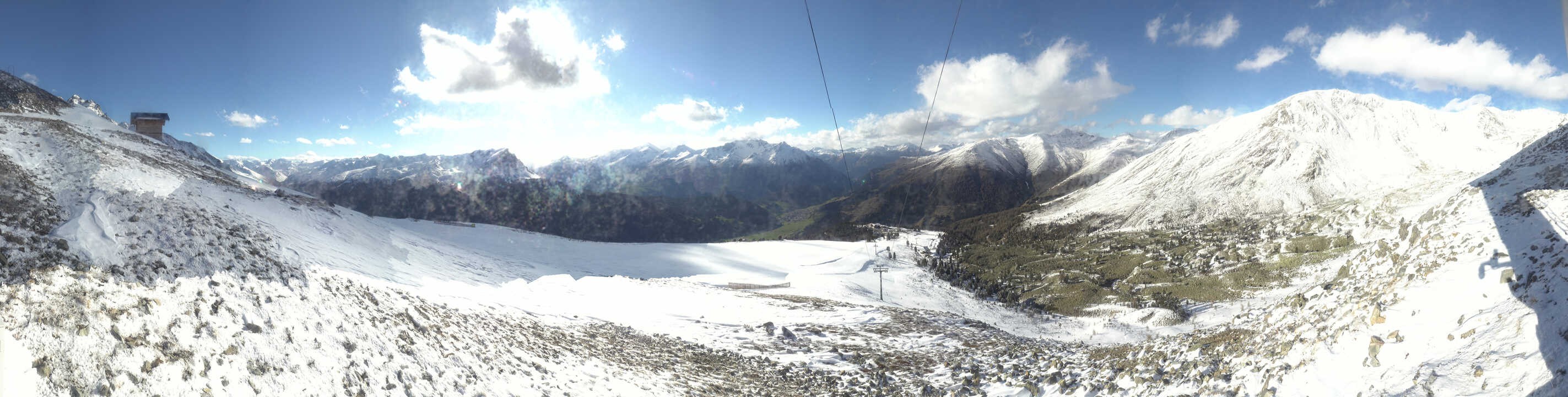 Archiv Foto Webcam Zirmbahn Nauders