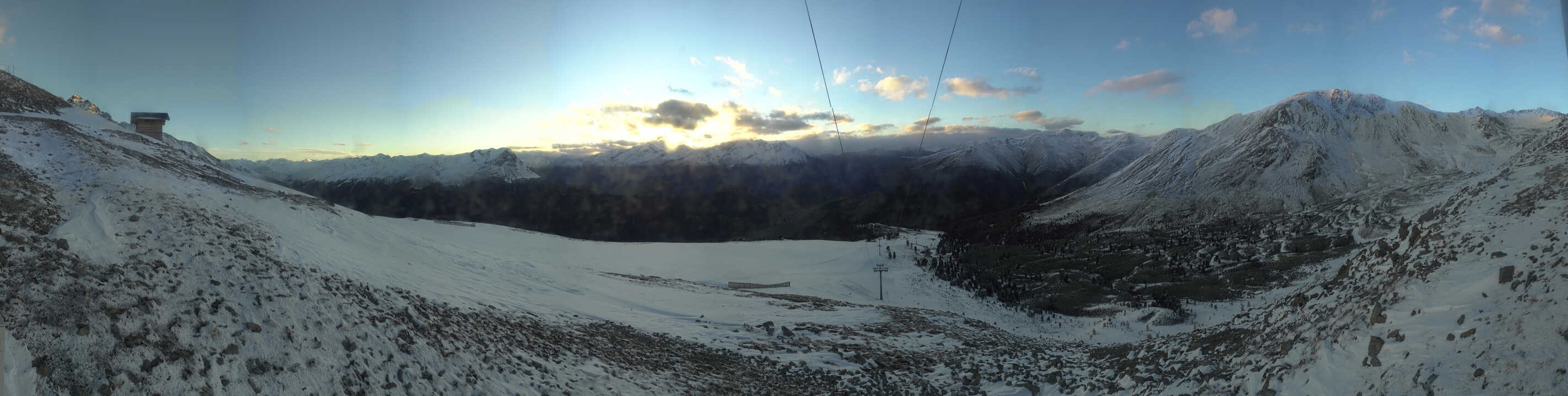 Archiv Foto Webcam Zirmbahn Nauders