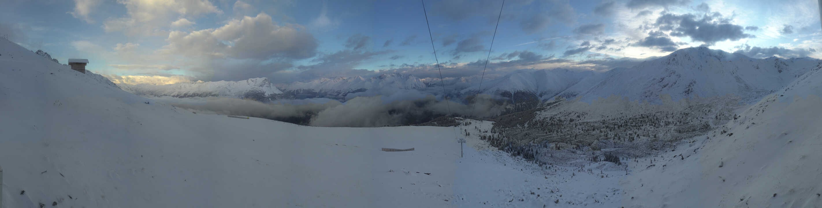 Archiv Foto Webcam Zirmbahn Nauders