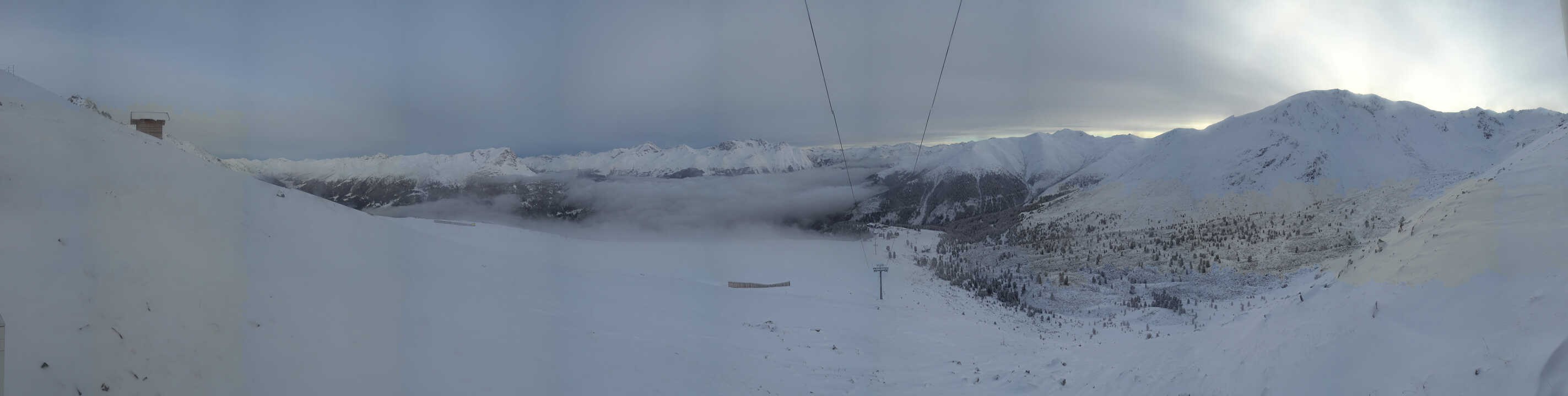 Archiv Foto Webcam Zirmbahn Nauders