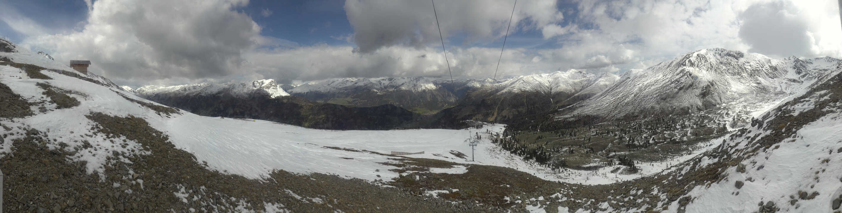 Archiv Foto Webcam Zirmbahn Nauders