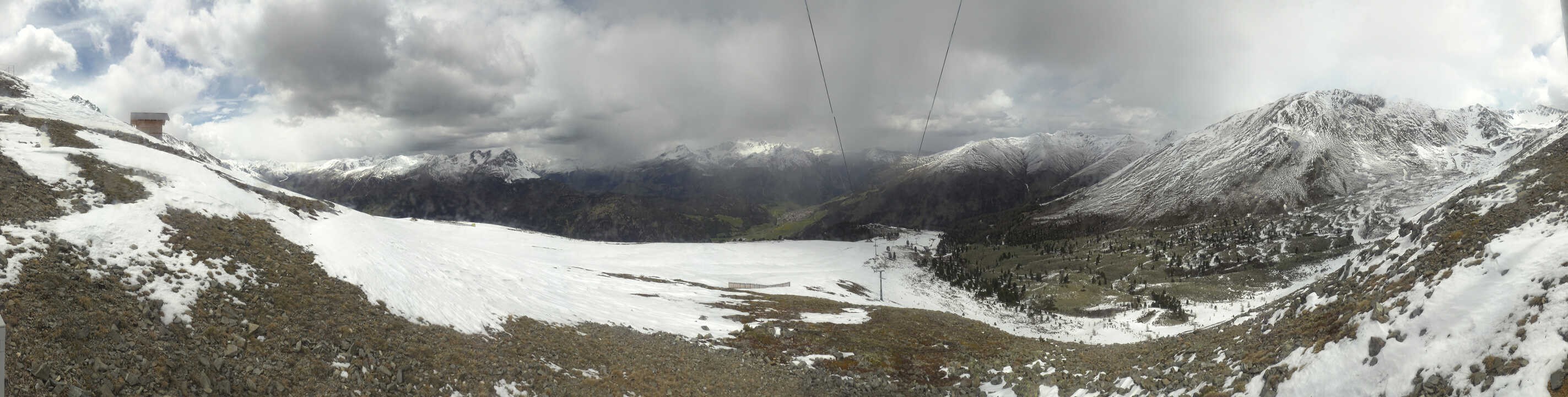 Archiv Foto Webcam Zirmbahn Nauders