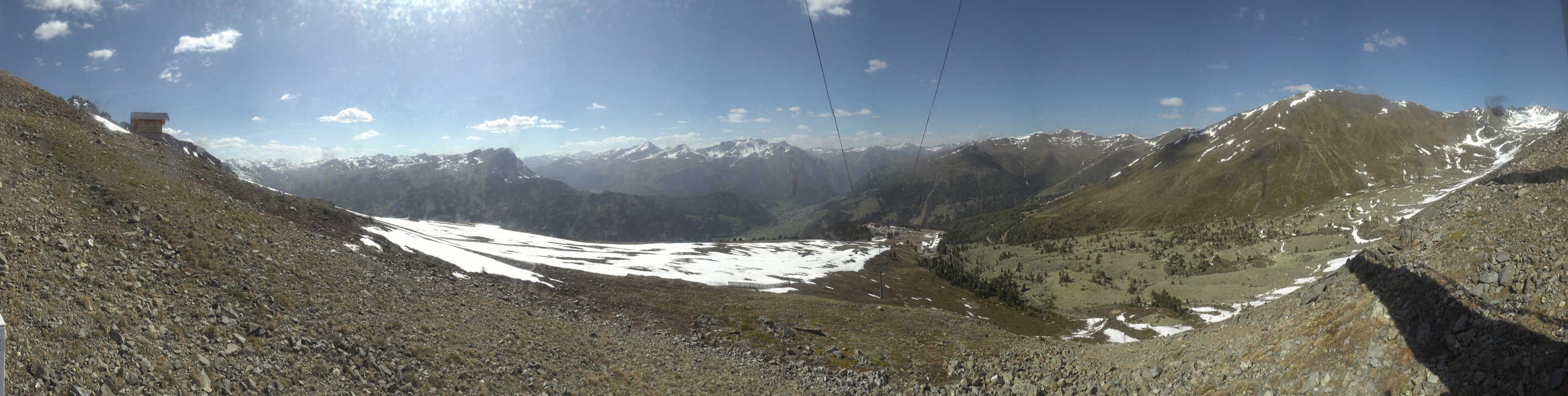 Archiv Foto Webcam Zirmbahn Nauders