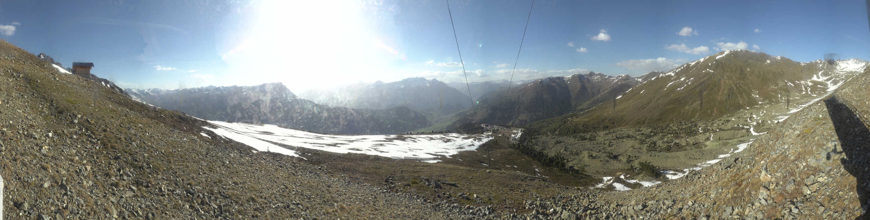 Archiv Foto Webcam Zirmbahn Nauders