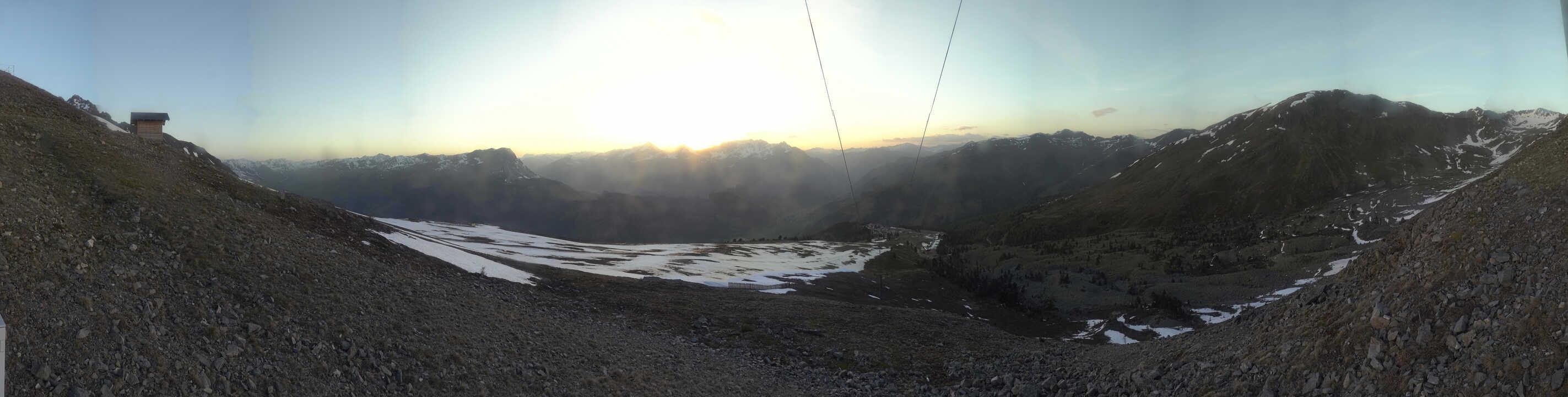 Archiv Foto Webcam Zirmbahn Nauders