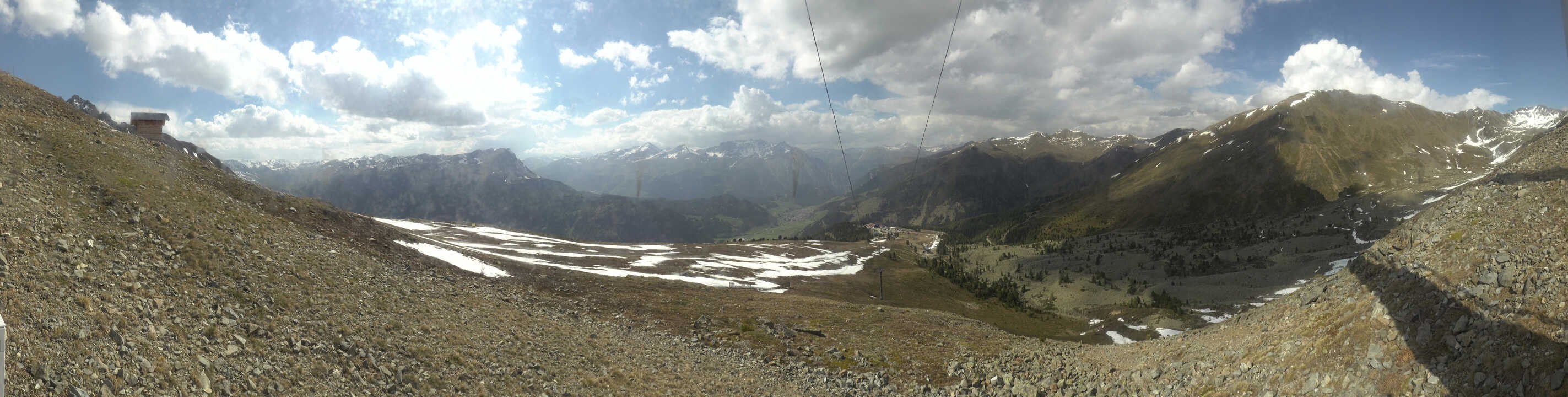 Archiv Foto Webcam Zirmbahn Nauders